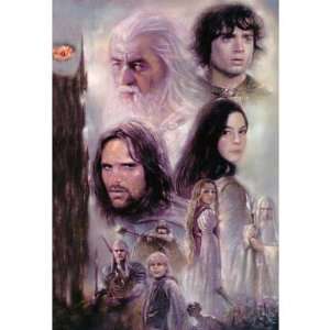  Lord of the Rings Movie (Group) Poster Print