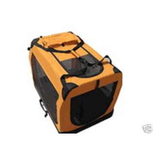BestPet 24 Portable Orange Pet Dog House Soft Crate Carrier at  
