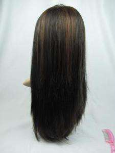 16 Full Lace Front Lace Wig Human Hair Silky Straight  