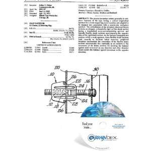  NEW Patent CD for SNAP FASTENER 