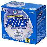 Ultra Plus™ Powder Laundry Detergent w/OxiClean, 120 Loads at  