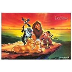  Lion King Movie Poster, 34.5 x 23.5 (1994)