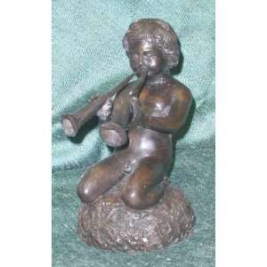  Galleries SRB81350 Boy with Trumpets Statue
