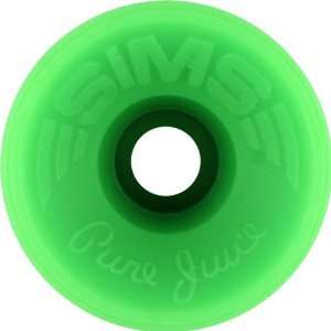  Sims Pure Juice 64mm 88a Green Skate Wheels Sports 