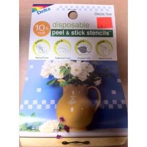   Disposable Peel & Stick Stencils 10ft roll Arts, Crafts & Sewing