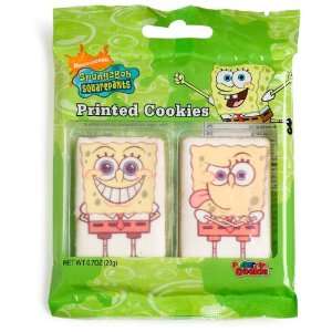 Color A Cookie Sponge Bob Printed Cookies, 2 Count Package (Pack of 30 