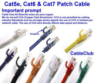   Ft Cat5e 350Mhz Network Ethernet RJ45 Patch Cable 670561132566  