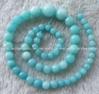 14mm ite Graduated Faceted Round Beads 17  
