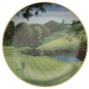  Mint golf plate The 11th at St Mellion A Coleman from Golf Courses 