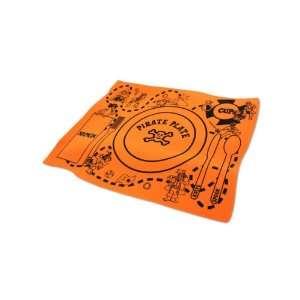 Bulk Pack of 36   15.25 x 12 inch pirate foam placemat assorted colors 