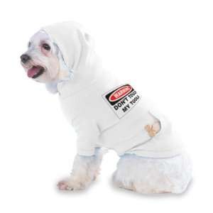   MY TOOLS Hooded (Hoody) T Shirt with pocket for your Dog or Cat SMALL
