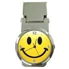 Carsons Collectibles Money Clip Watch of Smiley Face (Angry 