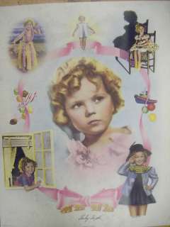 Shirley Temple Movie Poster Autographed  Shirley Temple  
