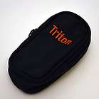 new magellan triton gps nylon travel zipper case carrying black