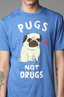 Gemma Correll Pugs Not Drugs Tee   Urban Outfitters