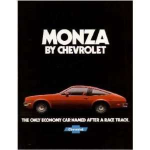  1978 CHEVROLET MONZA Sales Brochure Literature Book 