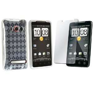   Skin Case For HTC EVO 4G W/ Clear Screen Shield Protector: Electronics