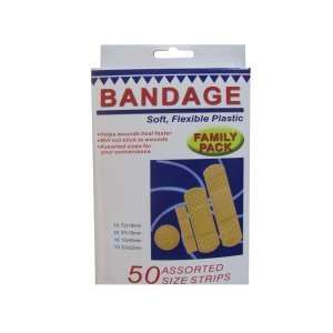  Family Pack Bandage Strips 