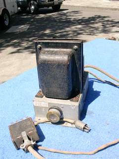 1946 Seeburg Microphone Pre Amp & Mixer Power Supply  