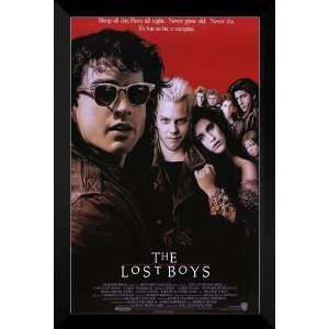  The Lost Boys FRAMED 27x40 Movie Poster