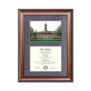  The Pennsylvania State University Suede Mat Diploma Frame 