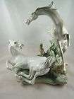 LLADRO TWO HORSES #1004597 FROM 1970 VERY RARE DEAL