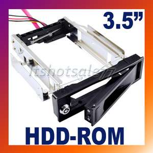 SATA HDD Rom Hard Drive Disk Aulminum Mobile Rack  