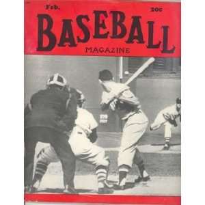   Magazine February 1949 Joe Dobson Boston Red Sox