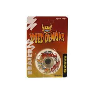  Speed Demons Demon Child 52mm Pencil Eraser Sports 