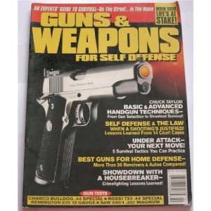  Guns & Weapons for Self Defense Vol. 1 No. 1 1995 Harry 