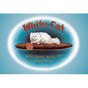  White Cat Cigars 24x36 Giclee