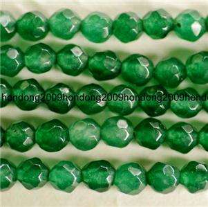4mm Natural Emerald Faceted Loose Beads Gemstone 15AAA  