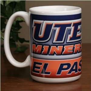  UTEP Miners 15 oz Dye Sublimation Ceramic Coffee Mug Texas 