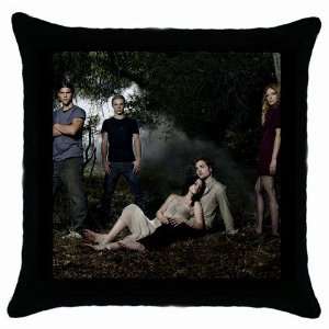 : New Custom Black Throw Pillow Case Home Decoration Twilight Edward 
