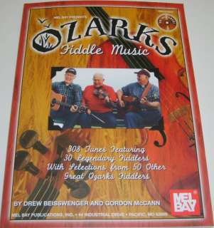 Ozarks Fiddle Music Song Book/CD, 308 Tunes/80 Fiddlers  