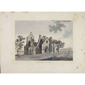  Lincluden College Galloway Scotland Antique Old Print 