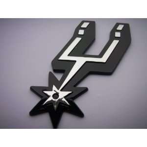  San Antonio Spurs Ultra Premium Metal Car Emblem: Sports 