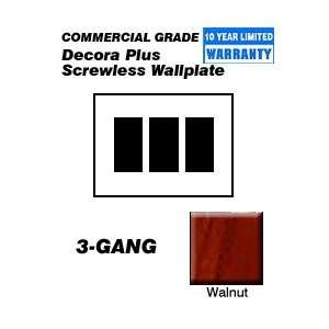 D03011 WAL Leviton Decora Screwless Snap On Wallplates  