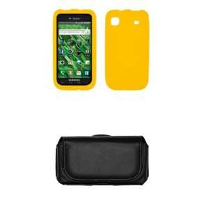  Samsung Vibrant T959 Yellow Silicone Gel Skin Cover Case 
