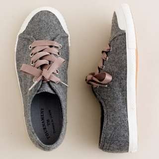 Girls Tretorn® wool flannel sneakers   sneakers   Girls shoes   J 