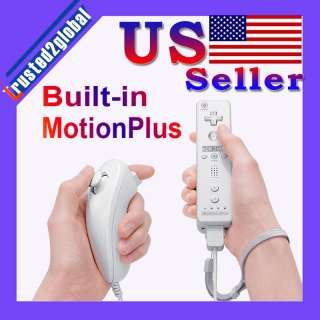   in 1 built in Motion Plus and Nunchuck Controller for Wii US  