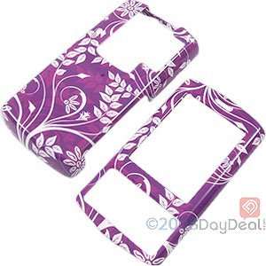 Leaves Purple Shield Protector Case for LG Decoy VX8610 