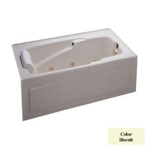   Whirlpools Biscuit Acrylic Skirted Jetted Whirlpool Tub 3260MWSL528