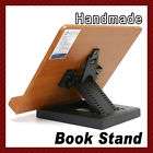 wooden book stand holder reading cook music book rest f
