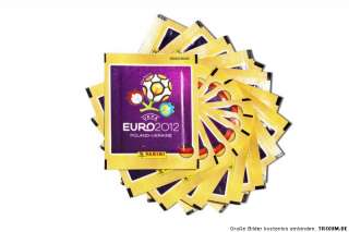Panini EURO EM 2012 Polen Ukraine Starter inkl. Leeralbum + 10 Tüten 