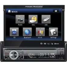 Power Acoustik   PTID 8920B In Dash 7Inch Touchscreen DVD MP3 DivX 