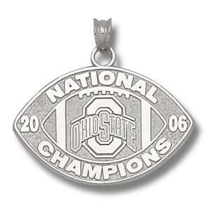 Ohio State Buckeyes 2006 BCS National Champions 3/4 Sterling Silver 