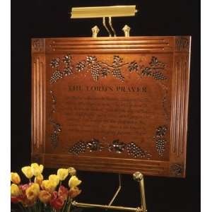    The Lords Prayer, Wall Décor   Carved and Lasered
