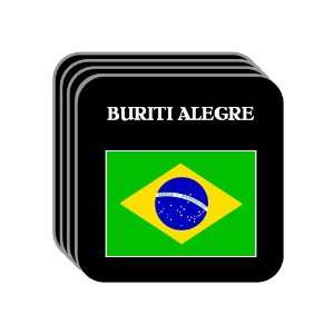  Brazil   BURITI ALEGRE Set of 4 Mini Mousepad Coasters 