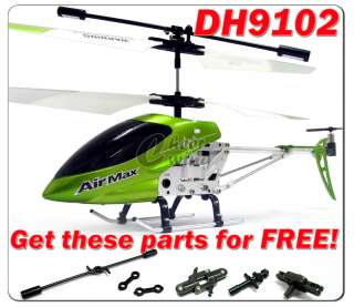 Double Horse 9102 3CH Mini RC Helicopter Gyro W/ Parts 9098 Upgrade 